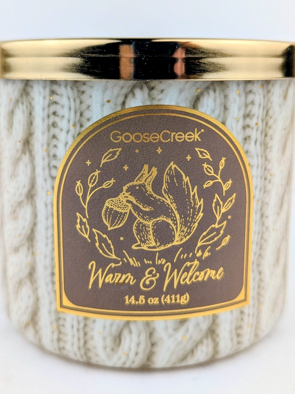 Goose Creek Warm & Welcome Vanilla Mocha Marshmallow 3-Wick 14.5oz. Jar Candle